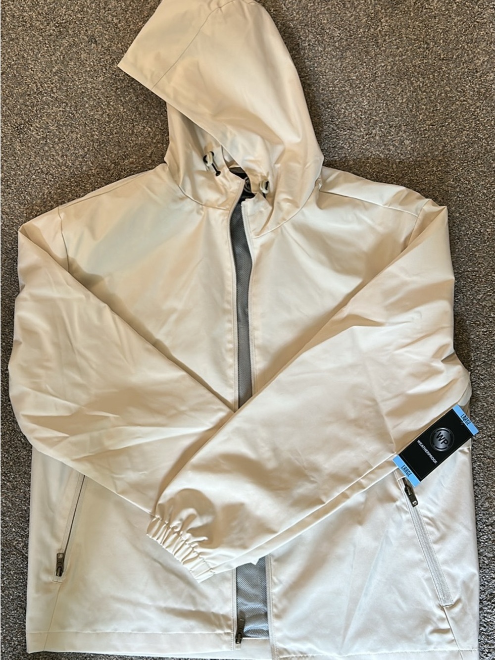 Men's Hooded Lightweight Shell Waterproof Jacket